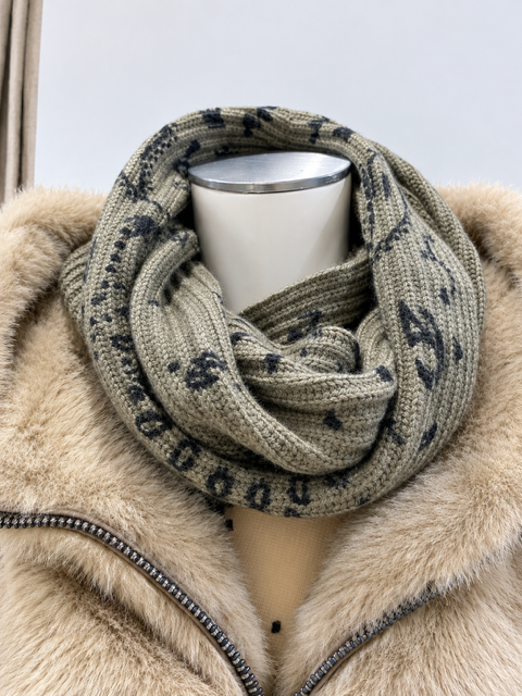 Col Come Bandana Kaki Chiné – Kujten