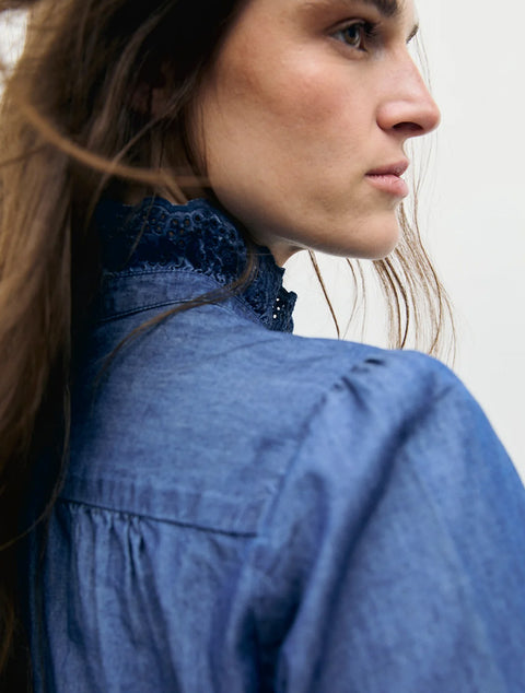 Chemisier LOUPY en denim – Gérard Darel