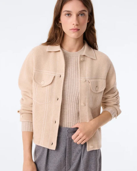 Veste Jessinora Beige Organic – Kujten