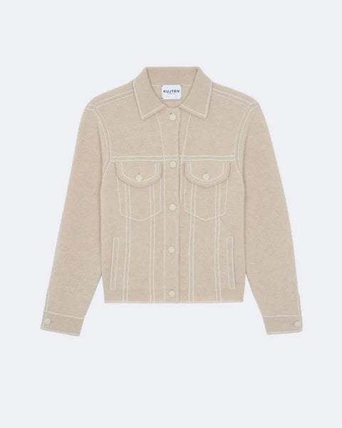 Veste Jessinora Beige Organic – Kujten
