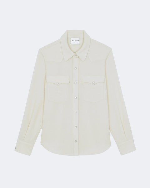 Surchemise Lumber - Blanc – KUJTEN