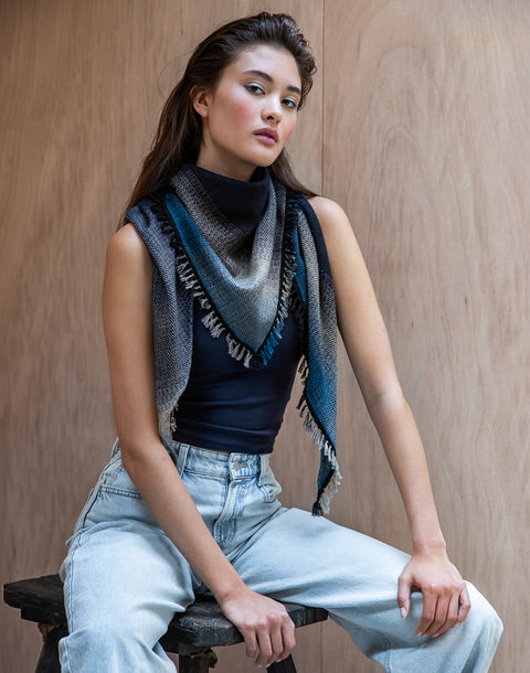 Foulard Jade Lapis – Douce Gloire