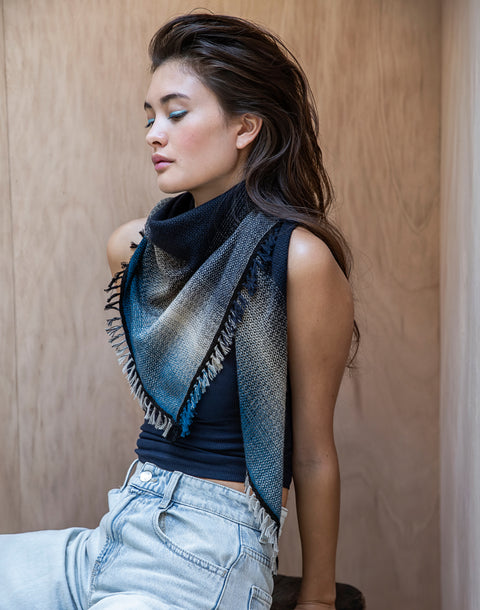 Foulard Jade Lapis – Douce Gloire