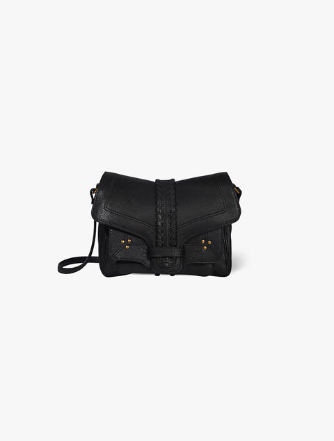 Sac Harry S en cuir noir – Jérôme Dreyfuss