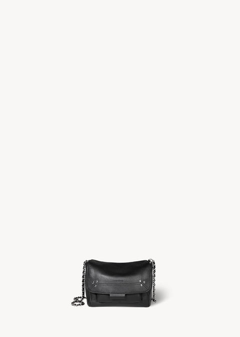Sac Lulu S en cuir de veau noir – Jérôme Dreyfuss