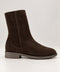 Bottines en daim marron chocolat - Lorenzo Masiero
