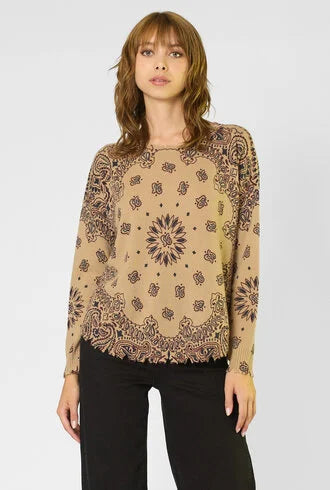 Pull Mela Western - Light Camel - Kujten
